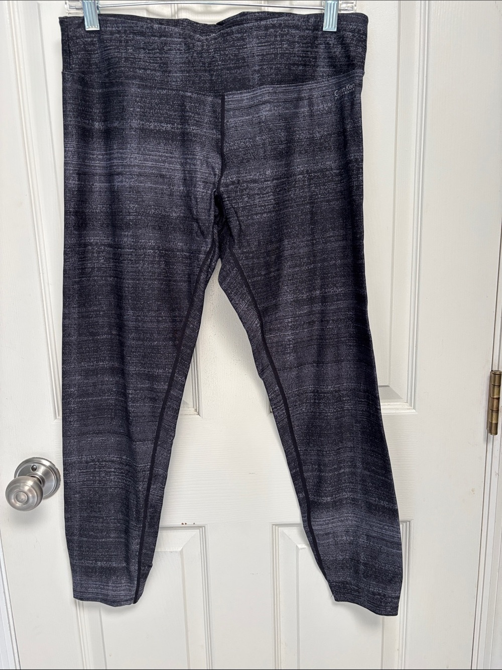Calvin Klein Kids Heathered Charcoal Leggings
